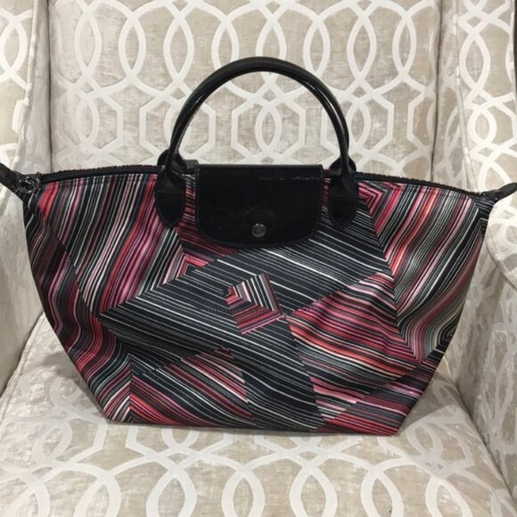 LONGCHAMP Op'Art Medium Handbag - Picture 6 of 10